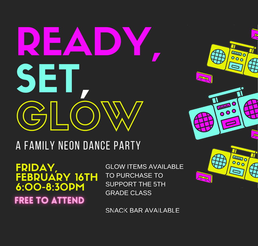 Glow Dance Flyer
