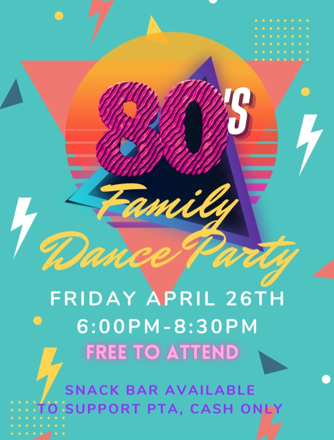 80s dance party